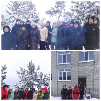 Лыжная вылазка в лес