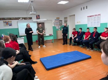 Урок ОБЖ с участником СВО