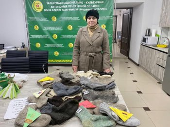 Тёплые носки и тёплые слова для солдат