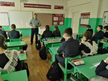 Профориентационная встреча с девятиклассниками