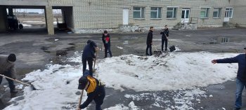 Благоустройство в рамках областного месячника
