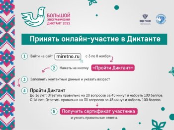 Акция "Большой этнографический диктант"