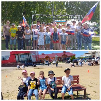 На празднике "Сабантуй" в честь Дня России