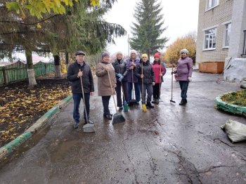 Благоустройство территории школы