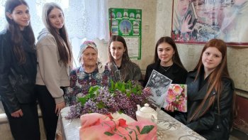 Адресные поздравления тружеников тыла на дому