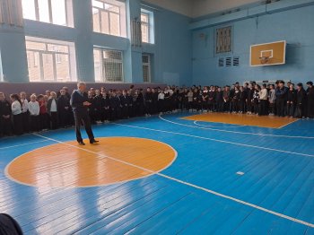 Учебная эвакуация в школе