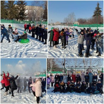 Веселый праздник снега