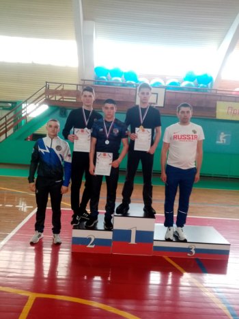 Призовые места по легкоатлетическому многоборью 