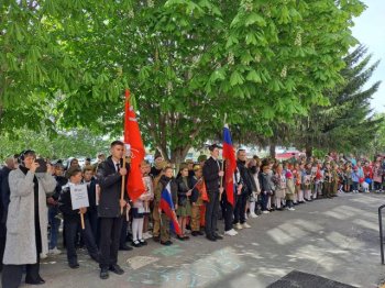Митинг, посвященный Дню Победы