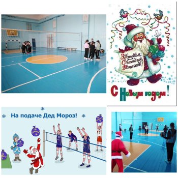 Товарищеская встреча по волейболу 